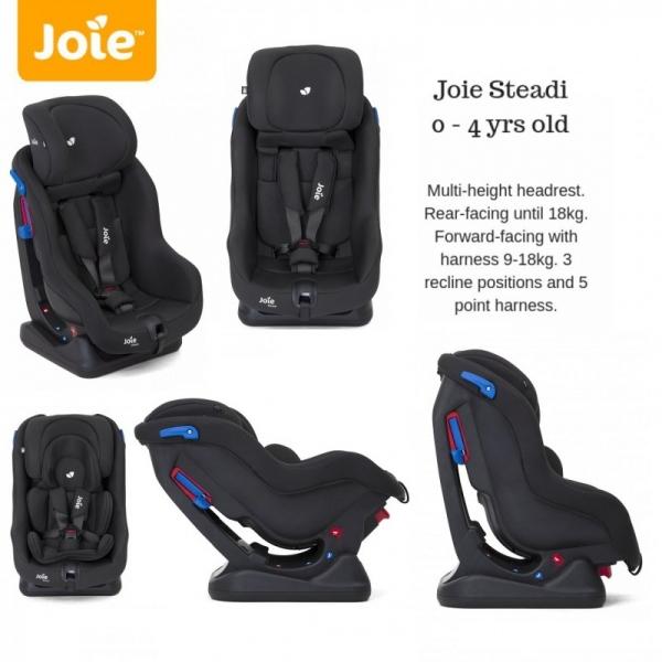 Ghế ngồi ô tô trẻ em Joie Steadi
