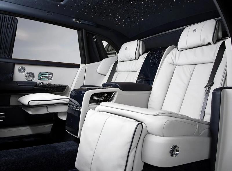 Ghế sau Rolls Royce Phantom