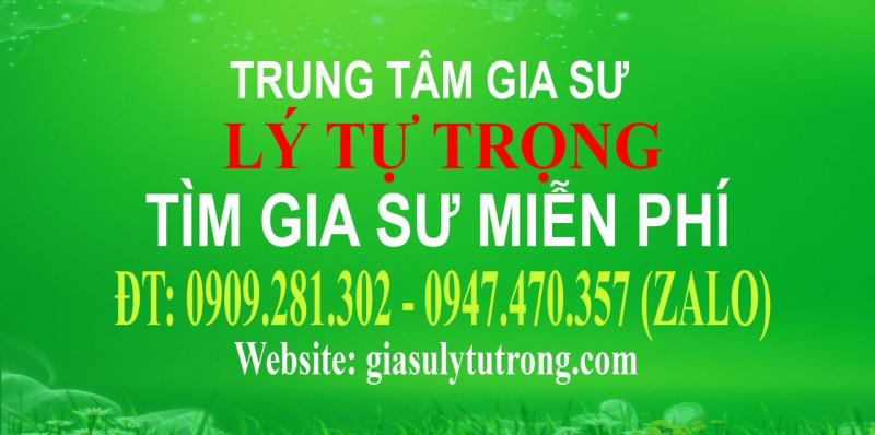 Gia Sư Lý Tự Trọng
