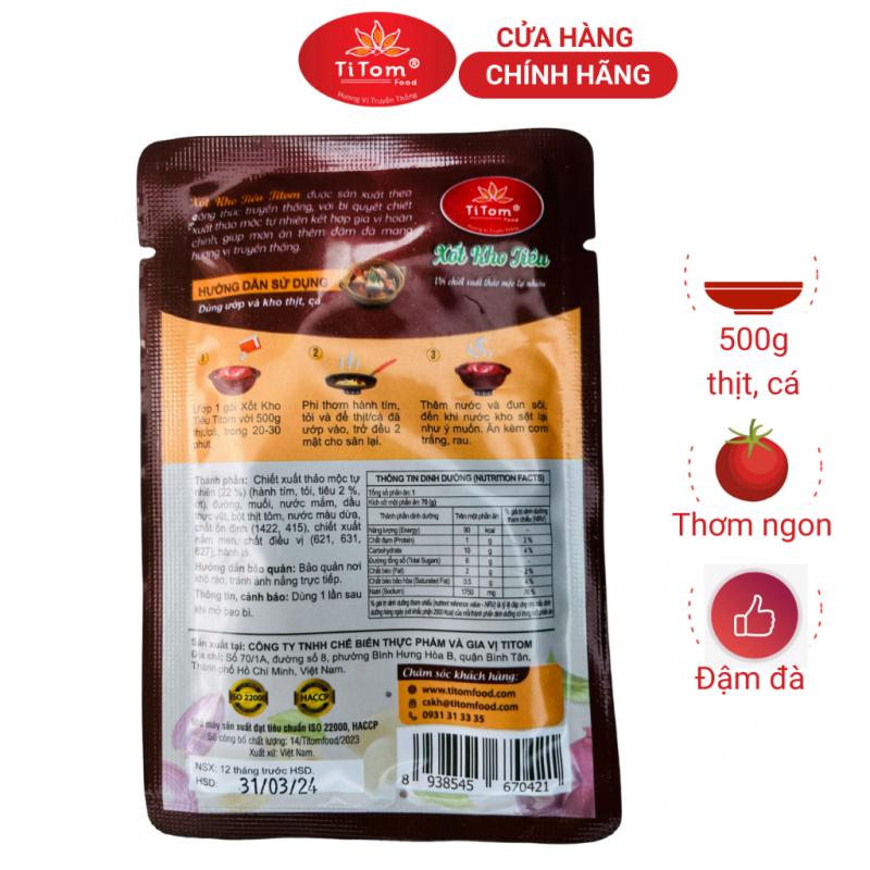 Xốt kho tiêu Titom