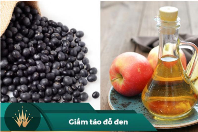 Giảm cân bằng giấm táo và đậu đen