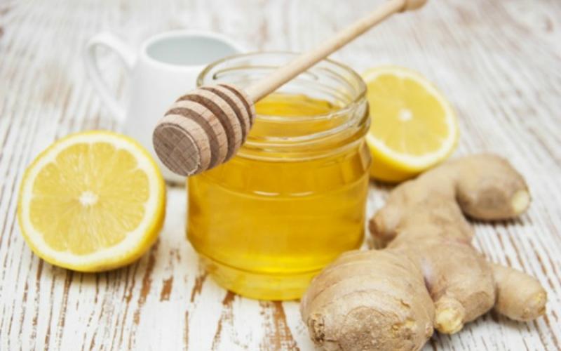 Giảm cân bằng mật ong, gừng