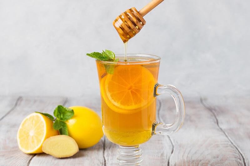 Giảm cân bằng nước chanh mật ong