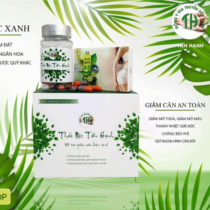 Thảo mộc giảm cân gia truyền Tiến Hạnh
