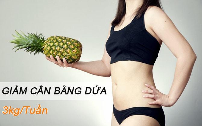 Cách giảm cân hiệu quả từ dứa
