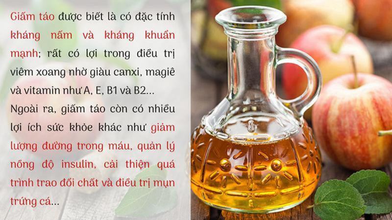 Giấm táo ngăn chặn vi khuẩn lây lan