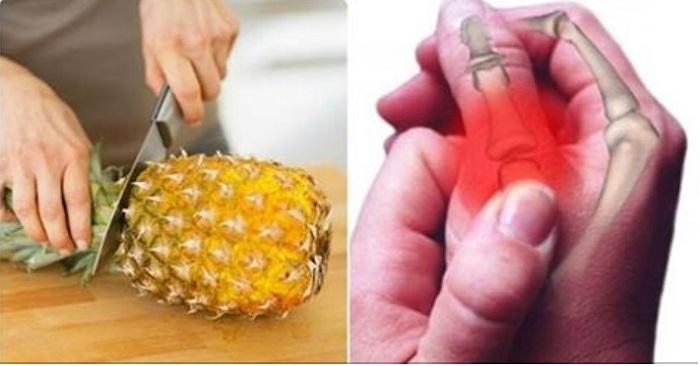 Nước dứa ép có khả năng làm giảm đau cho người già, người bị viêm khớp lần đầu
