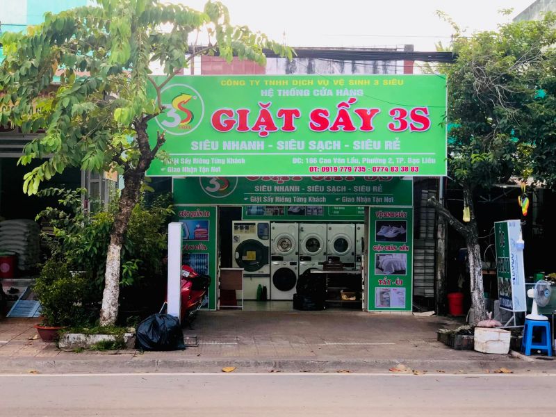 Giặt sấy 3S Bạc Liêu