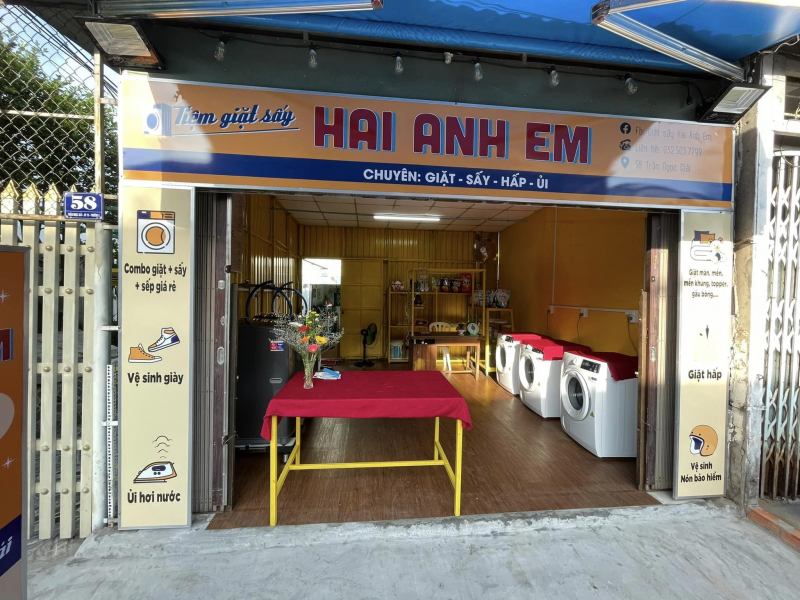 Giặt Sấy Hai Anh Em