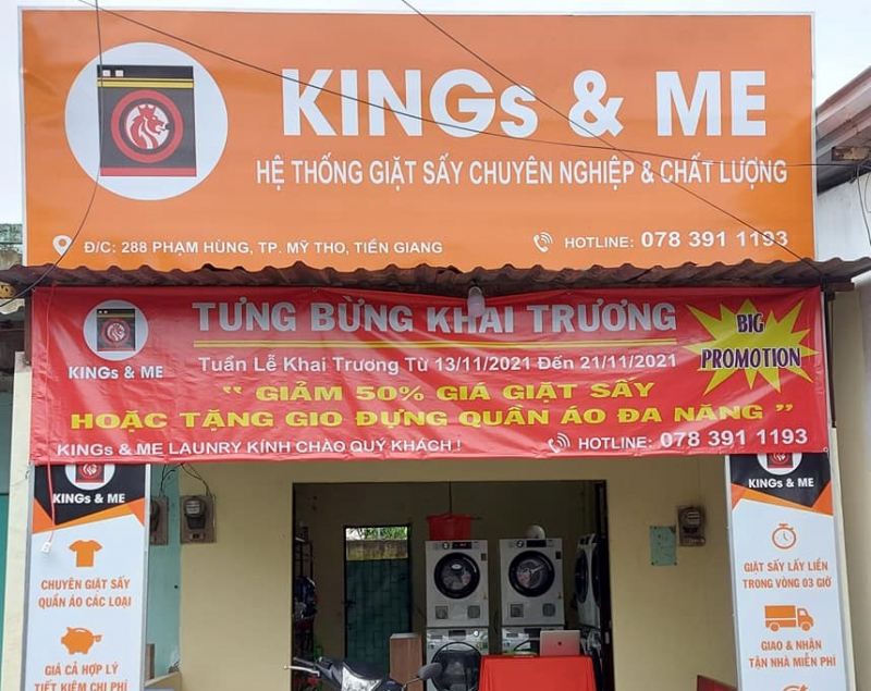 Giặt Sấy Kings & Me