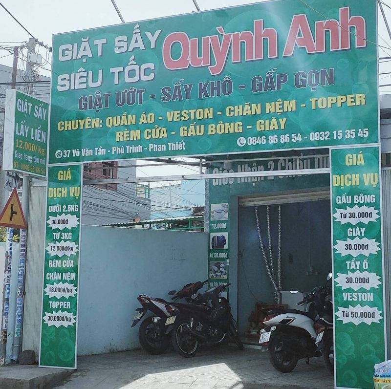 Giặt sấy siêu tốc Quỳnh Anh