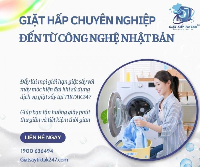 Giặt sấy TikTak 247