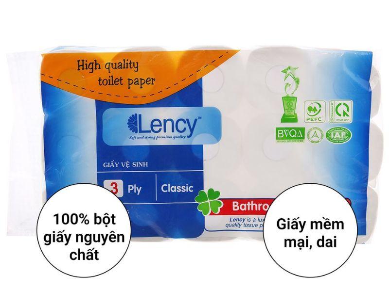Giấy vệ sinh Lency