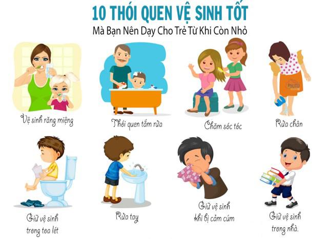Giữ ấm cơ thể và giữ gìn vệ sinh môi trường