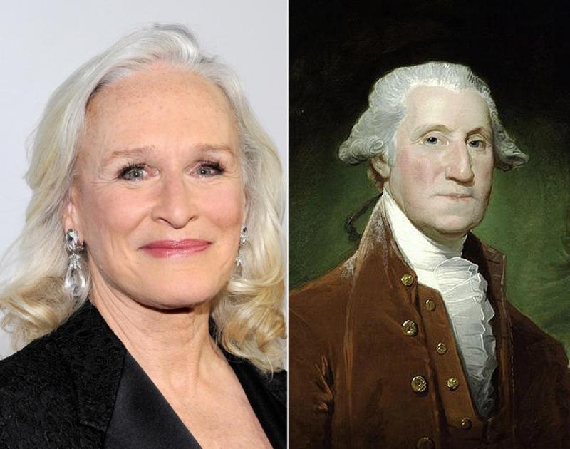 Glenn Close và George Washington