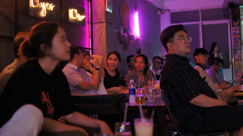 Gỗ Acoustic Cafe