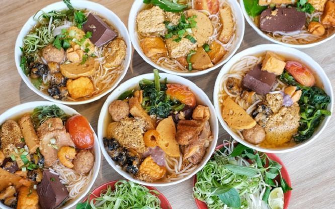 Bún riêu chị Hương