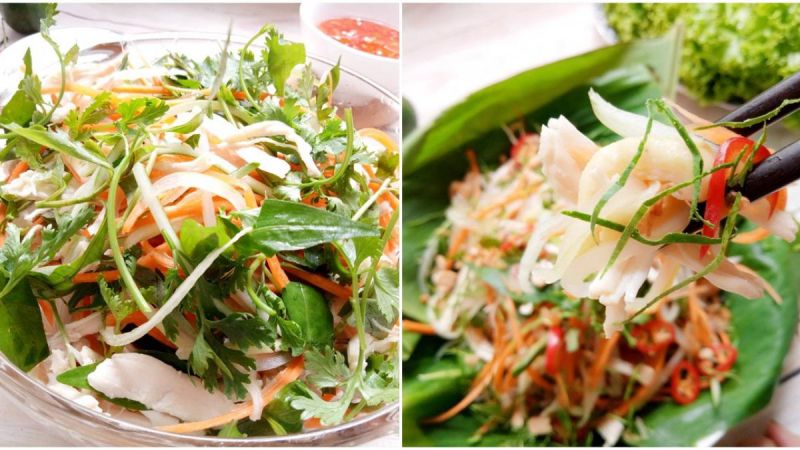 Gỏi gà xé phay