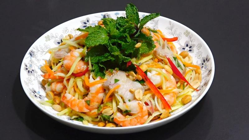Gỏi xoài tôm tươi