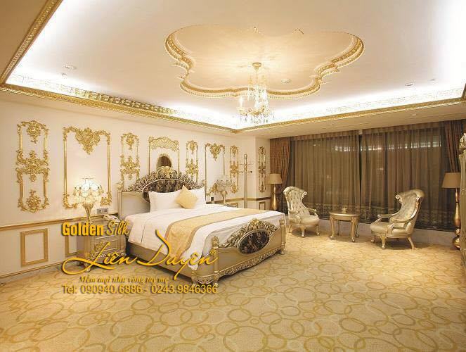 Chăn ga gối khách sạn của Golden Silk