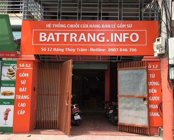 Hệ thống cửa hàng bán lẻ gốm sứ Bát Tràng