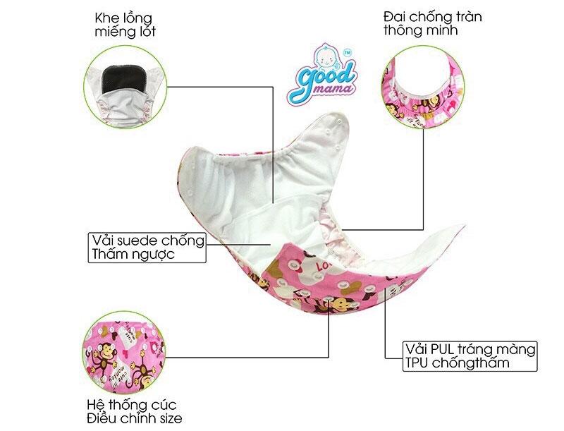Cấu tạo bỉm GoodMama