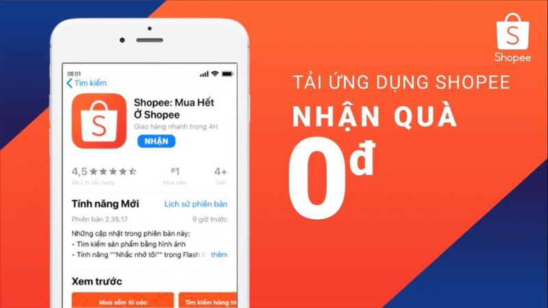 Shopee trên Iphone