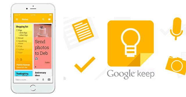 Google Keep - Ghi chú và danh sách