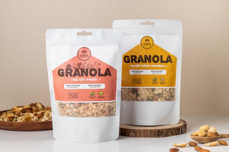 Granola siêu hạt DK Harvest