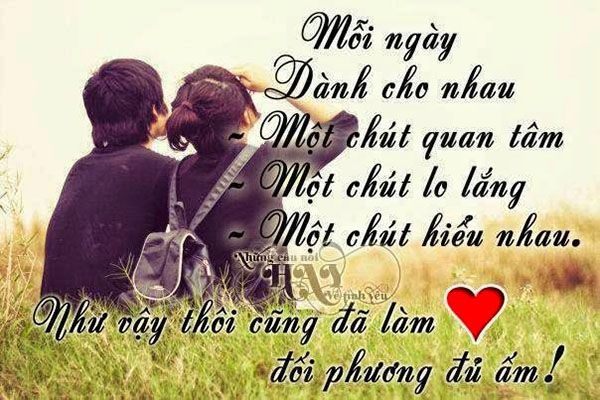Gửi những tin nhắn ngọt ngào