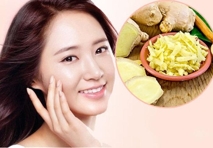 Trị thâm mụn bằng gừng tươi