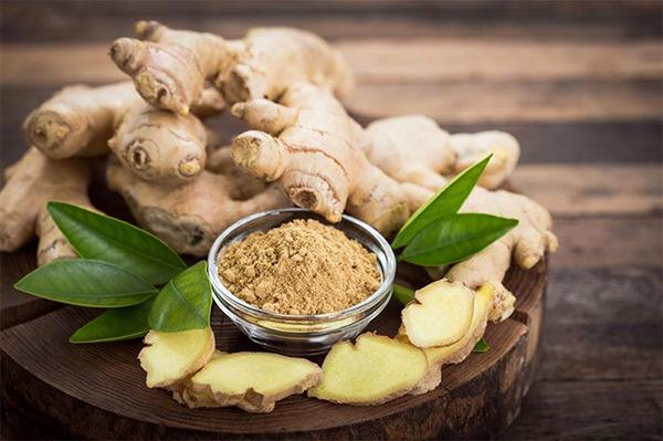 Gừng có thể chữa đau bụng
