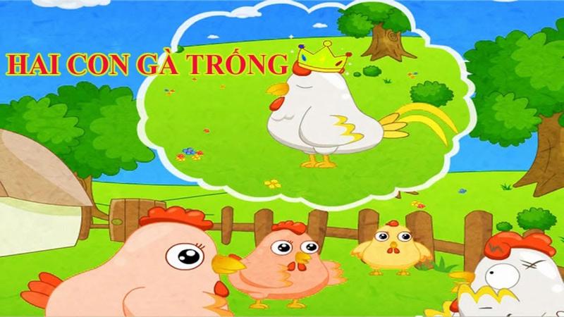 Hai con gà trống