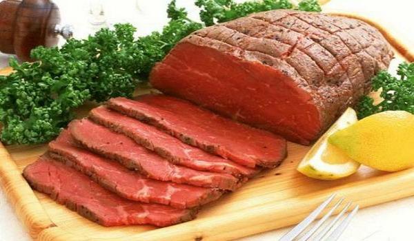 Thịt bò là nguồn cung cấp chất sắt phòng phú