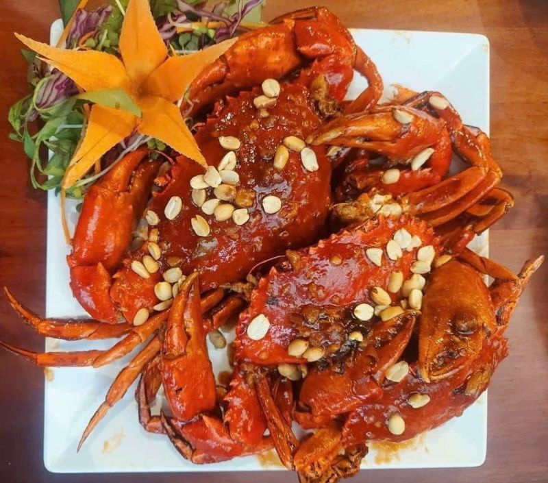 Hải sản nướng hấp