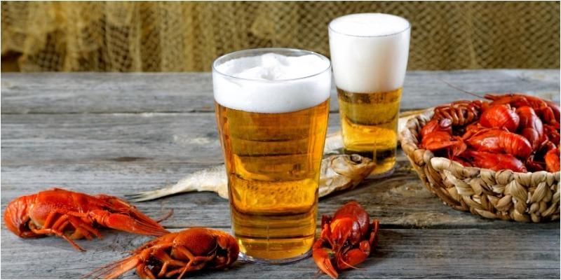 Hải sản với bia rượu