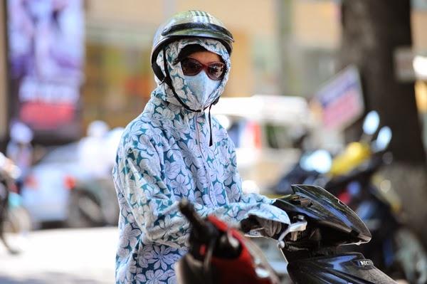 Trước khi ra ngoài đường, bạn cần phải bao bịt kĩ