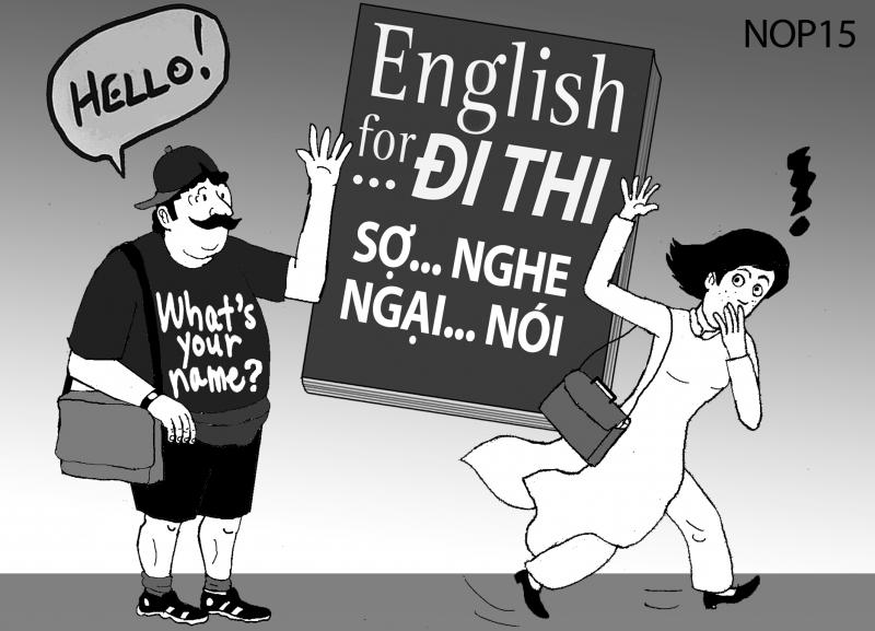 Một khi tiếng Anh vững chắc thì thành công sẽ mở lối cho chúng ta.