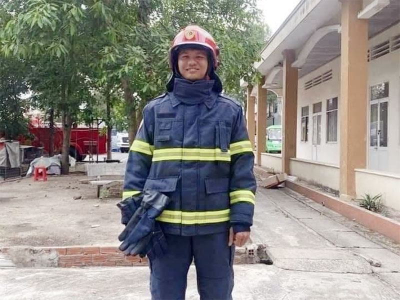 Hành động dũng cảm cứu người của đại úy Thái Ngô Hiếu