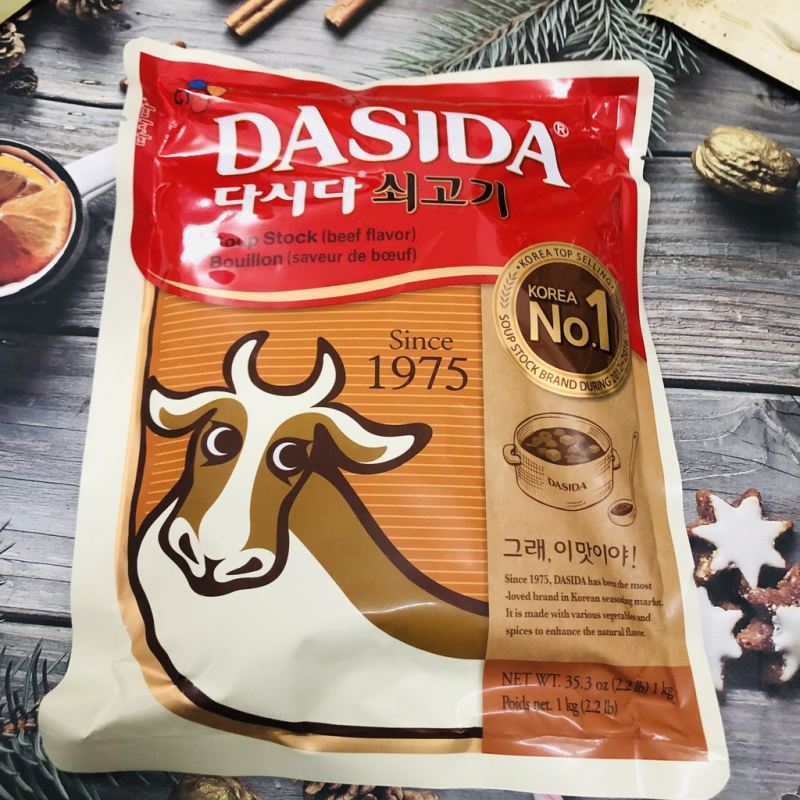 Hạt nêm Dasida vị bò