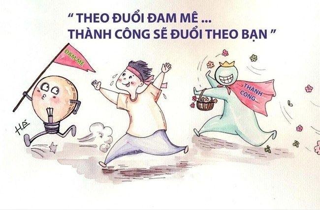 Hãy làm việc theo đam mê