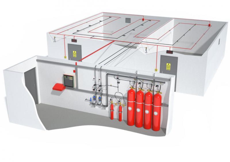 Hệ thống chữa cháy bằng khí