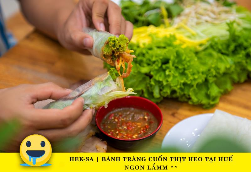 HekSa - Bánh Tráng Cuốn Thịt Heo