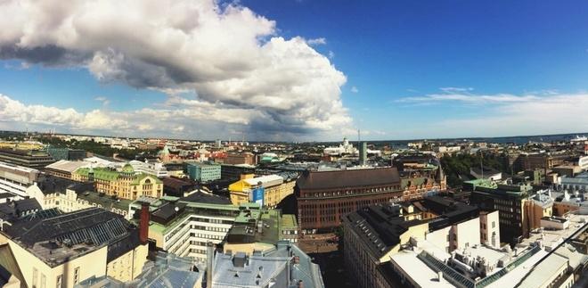 Một góc thành phố Helsinki, Phần Lan