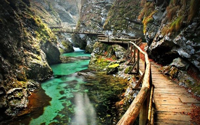 Hẻm núi Bled, Slovenia
