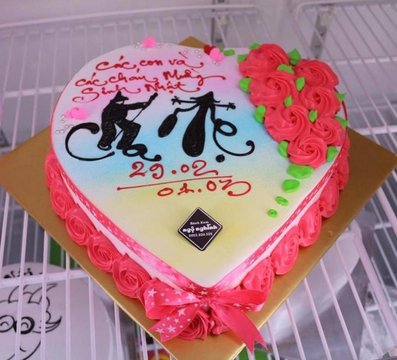 Hình ảnh bánh sinh nhật dành tặng cho mẹ