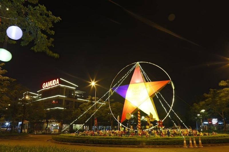 Trung thu tại Hồ Bán nguyệt Gamuda