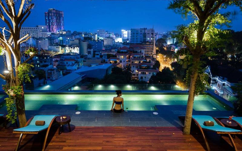 Khu vực sống ảo xịn xò cho khách ghé qua