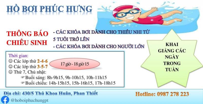 Hồ bơi Phúc Hưng