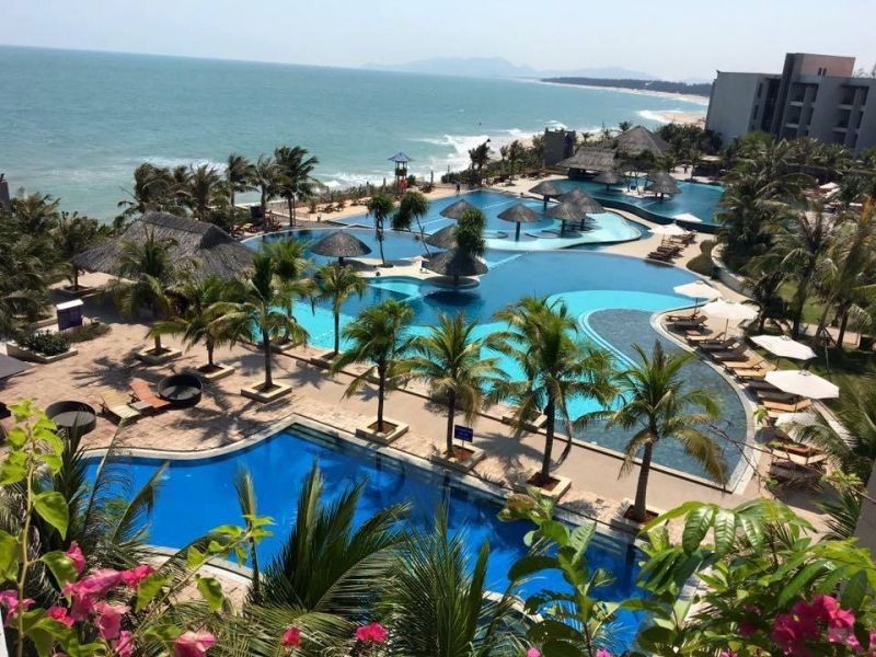 Hồ bơi tại  Vietsovpetro Hồ Tràm